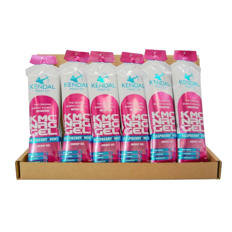 KMC NRG GEL Raspberry & Mint Energy Gel 70g-5