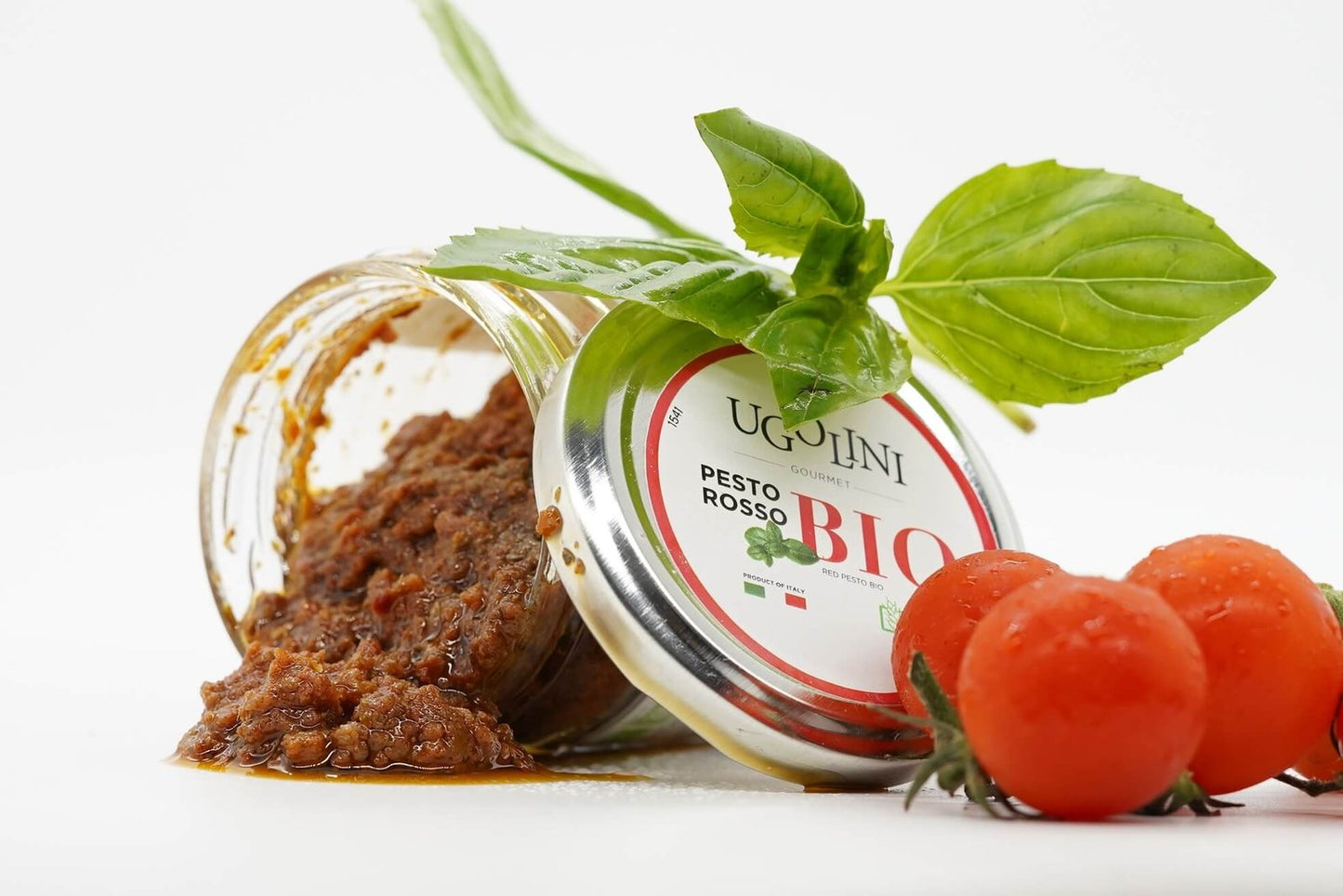 Pesto rosso bio senza glutine 180 gr-2
