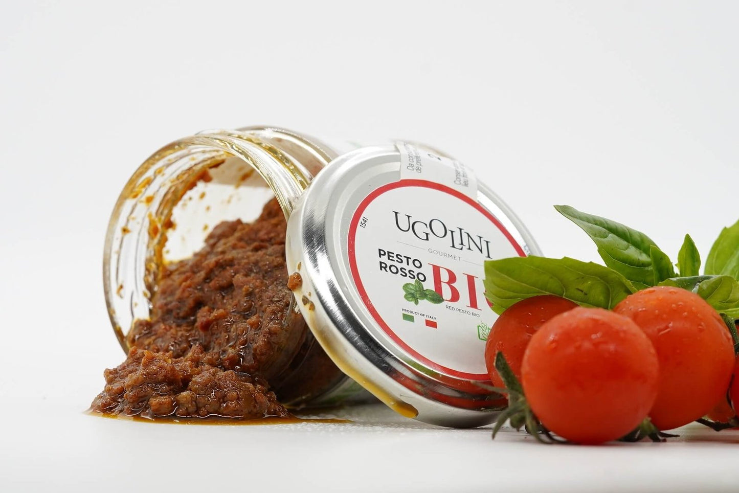 Pesto rosso bio senza glutine 180 gr-3