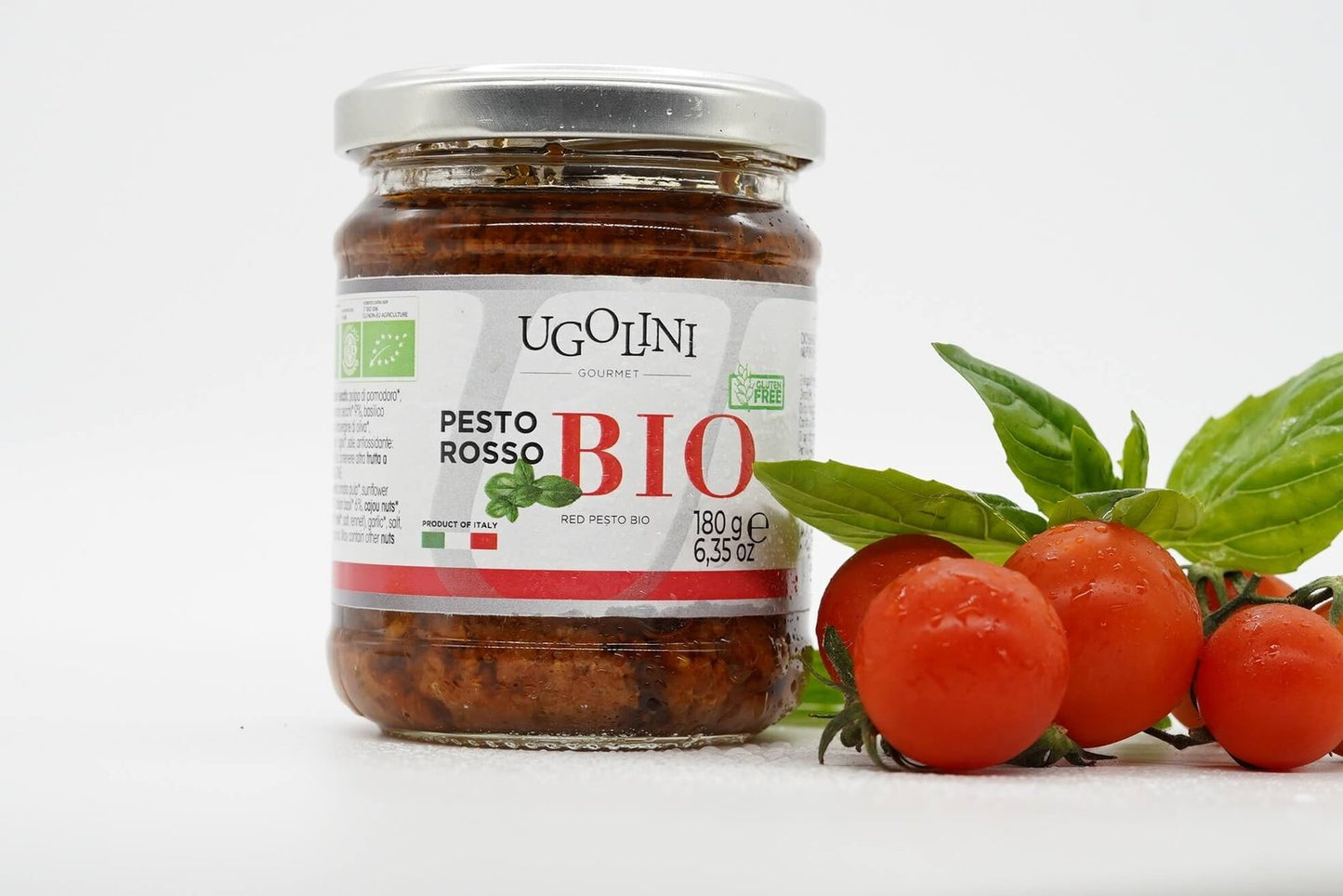 Pesto rosso bio senza glutine 180 gr-5