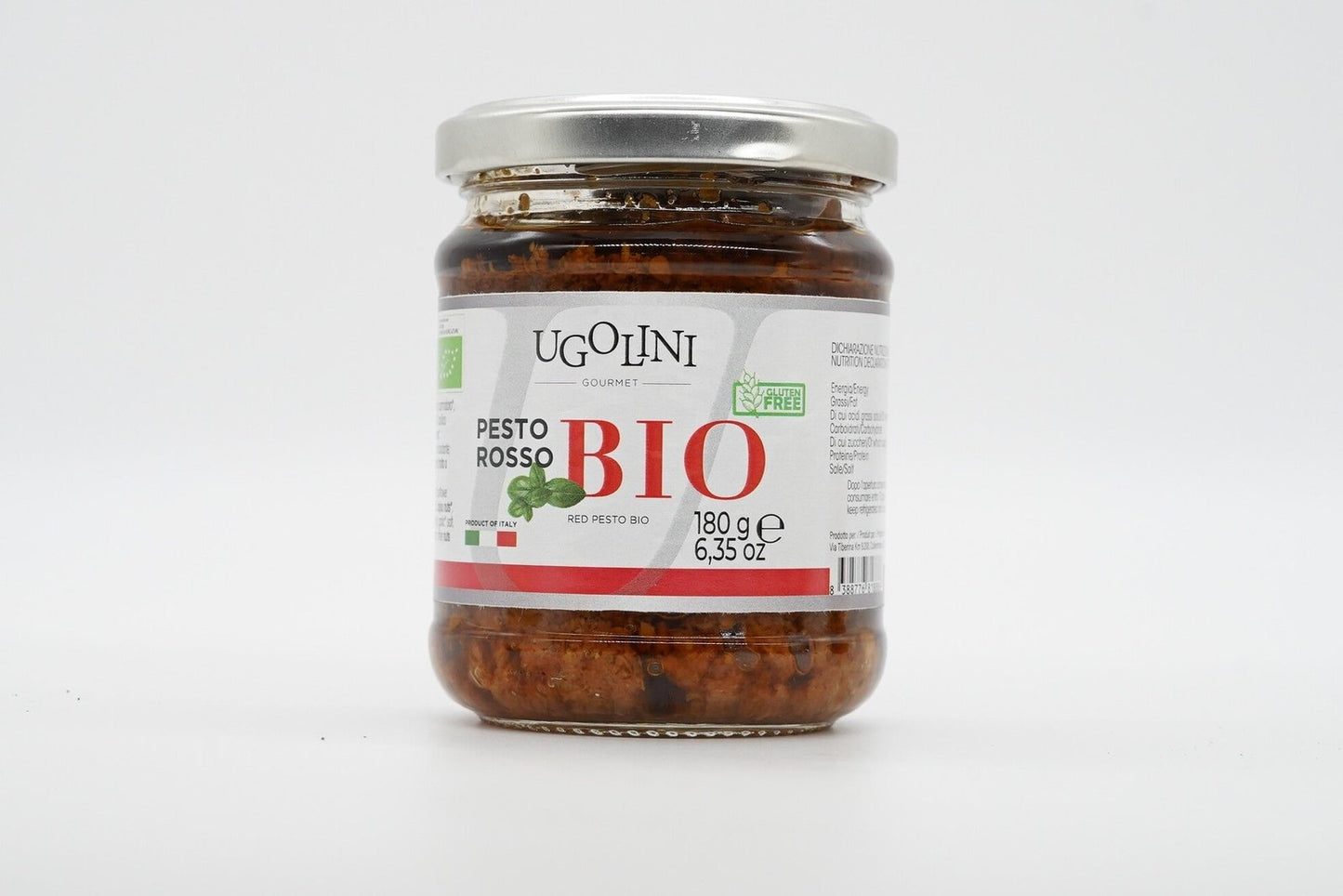 Pesto rosso bio senza glutine 180 gr-1