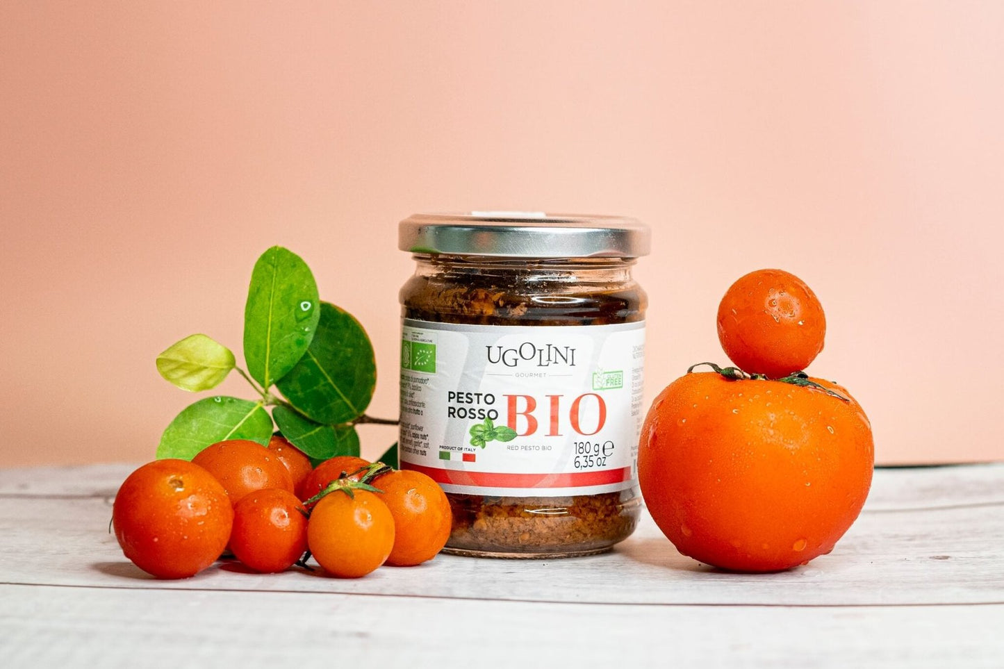 Pesto rosso bio senza glutine 180 gr-7
