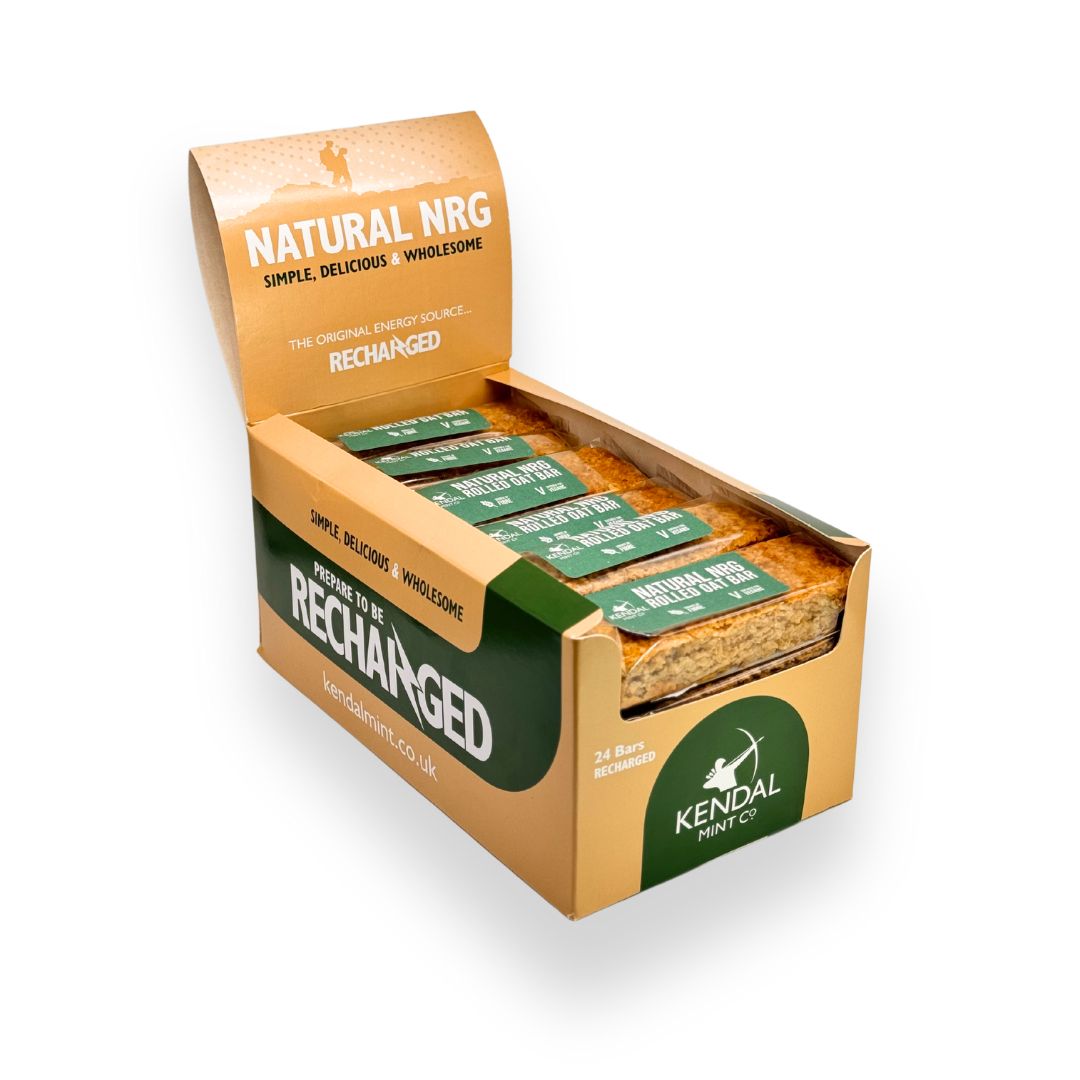 Natural NRG: Rolled Oat Flapjack Energy Bar (Vegan)-4