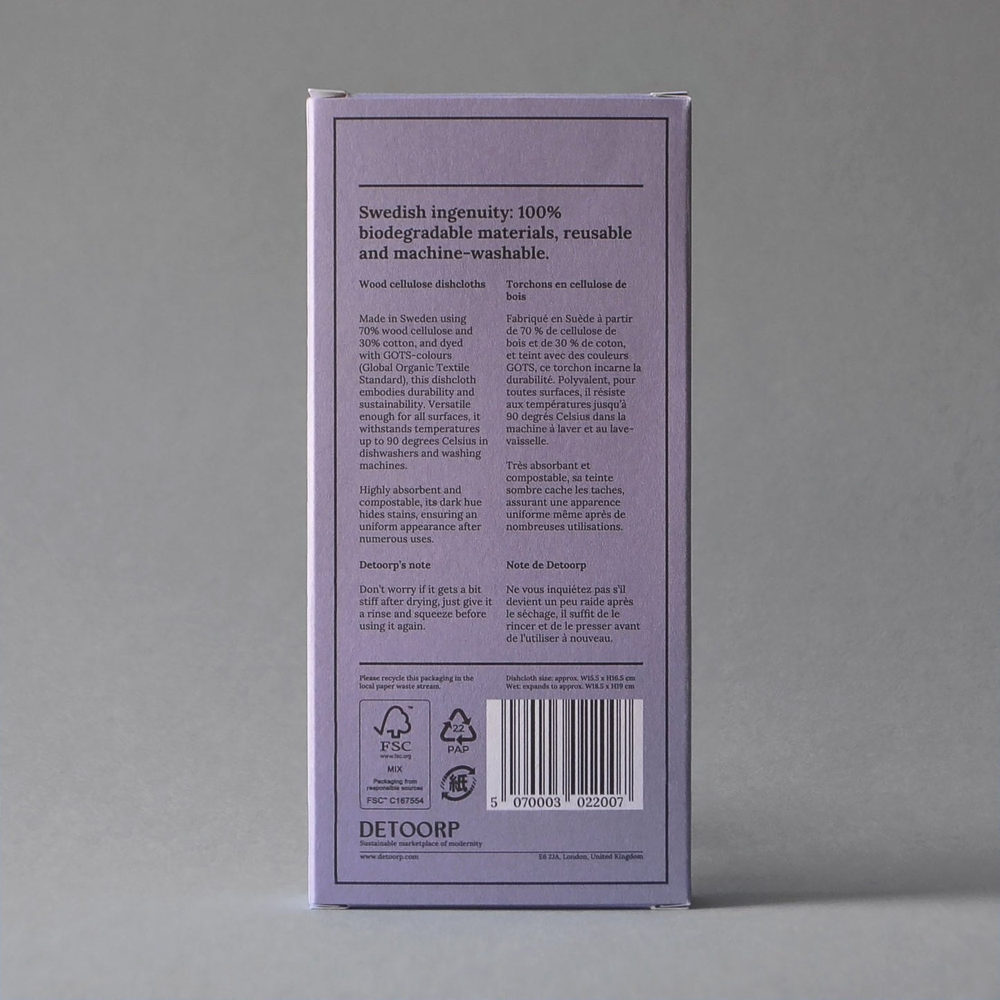 Detoorp | Wood Cellulose Swedish Dishcloths-3