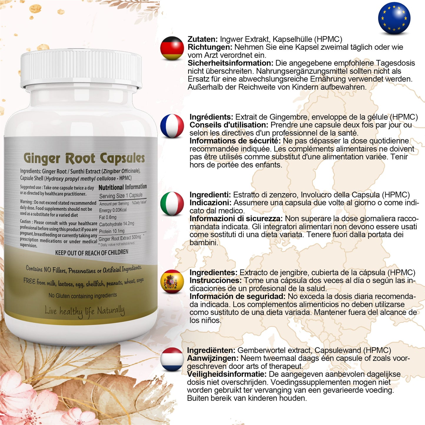 Ginger Root (Sunthi) Capsule-1