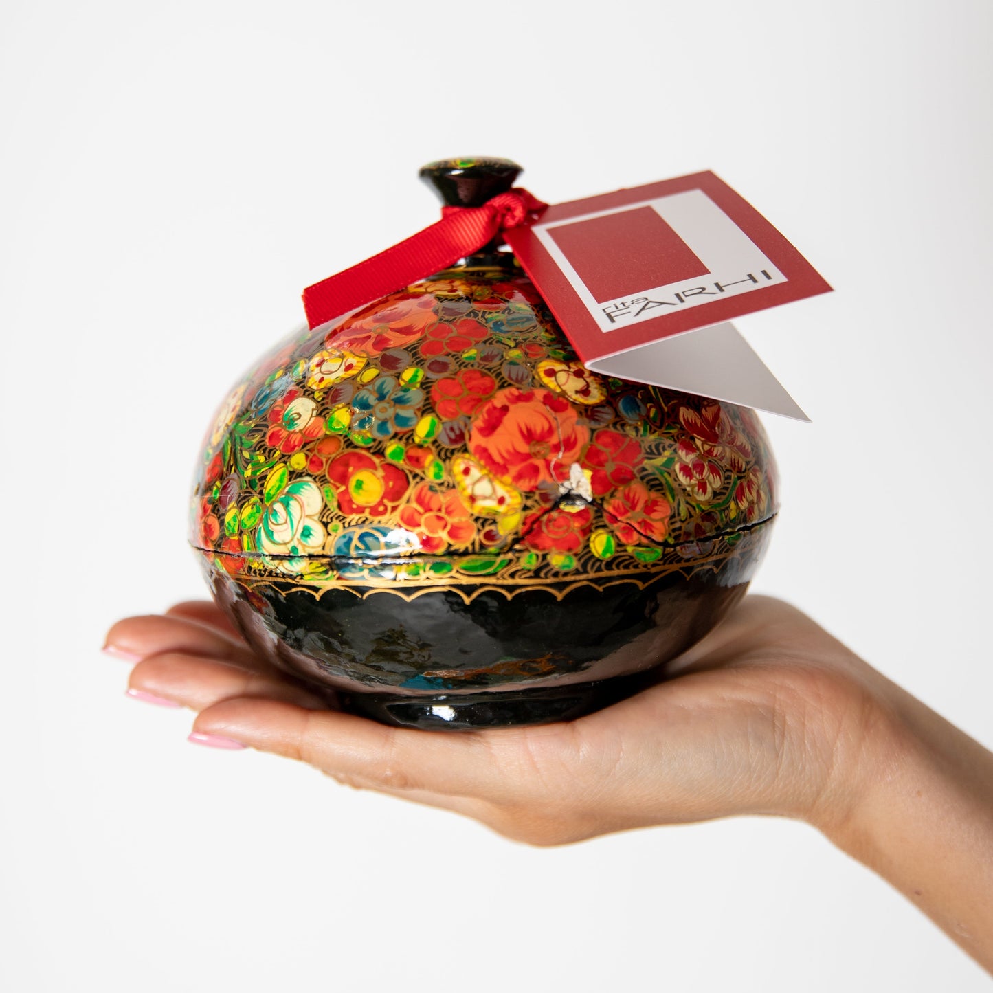 Handmade Bonbonnière filled with Milk & Dark Brazil Nuts, Palm Oil Free, 130g-1