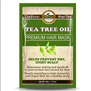 Difeel Hair Oil & Mask- Tea Tree 50ml-0