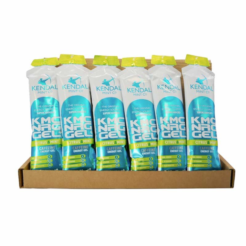 KMC NRG GEL+ Citrus & Mint Caffeine Energy Gel 70g-4