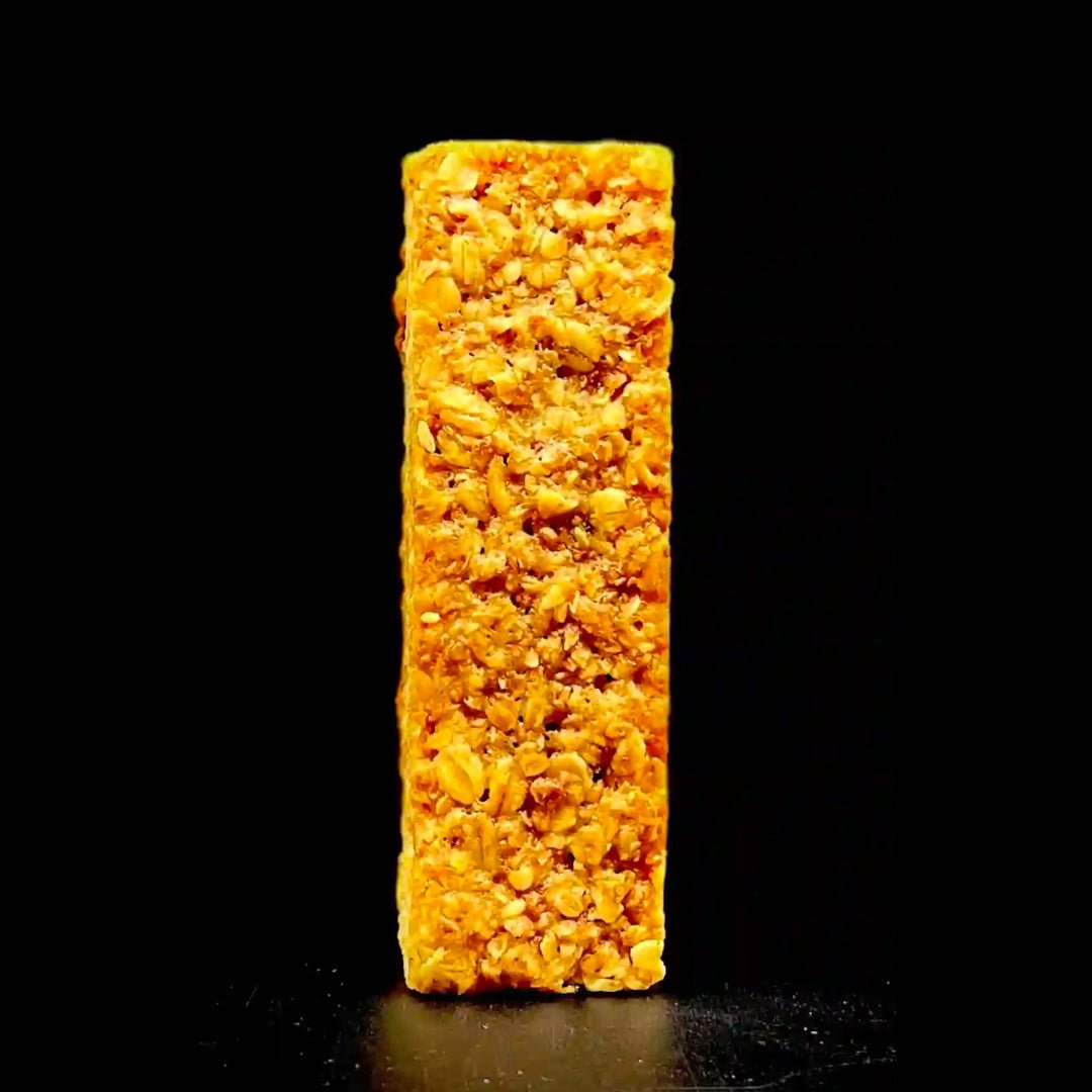 Natural NRG: Rolled Oat Flapjack Energy Bar (Vegan)-2