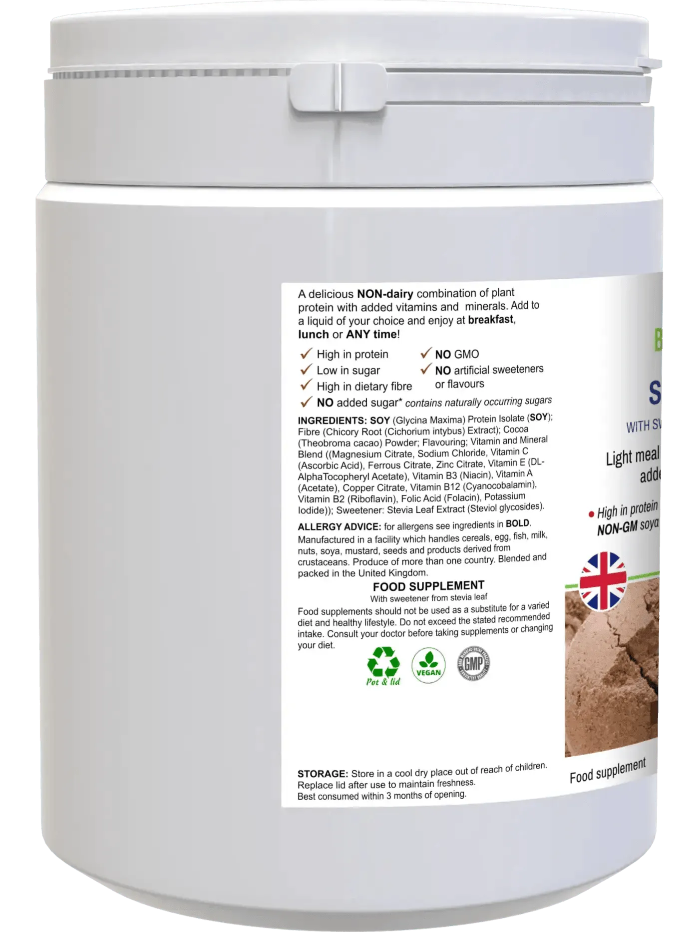 Shake Me Up (Chocolate )- Vegan Meal Shake-2