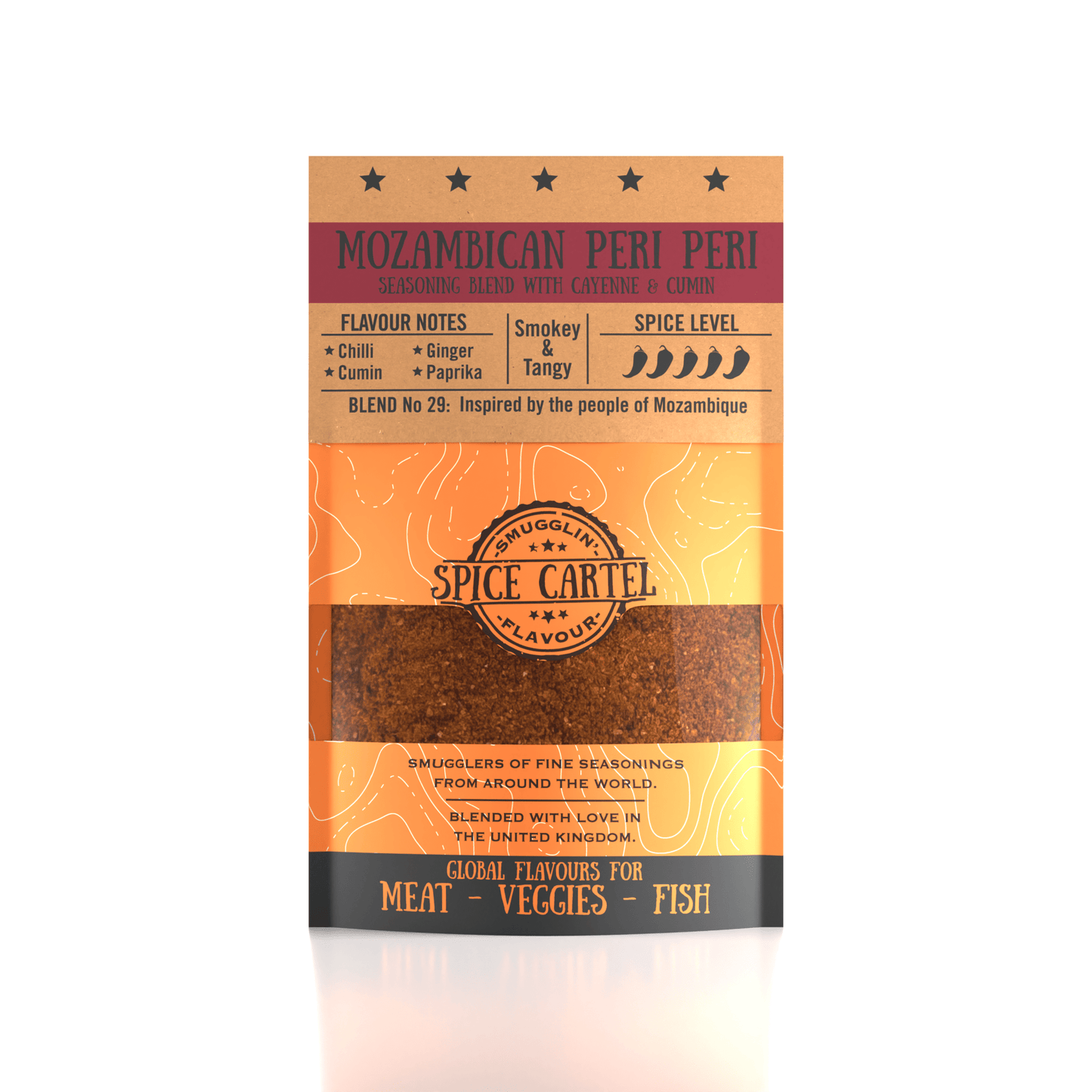 Spice Cartel's Mozambican Peri Peri 35g Resealable Pouch-0