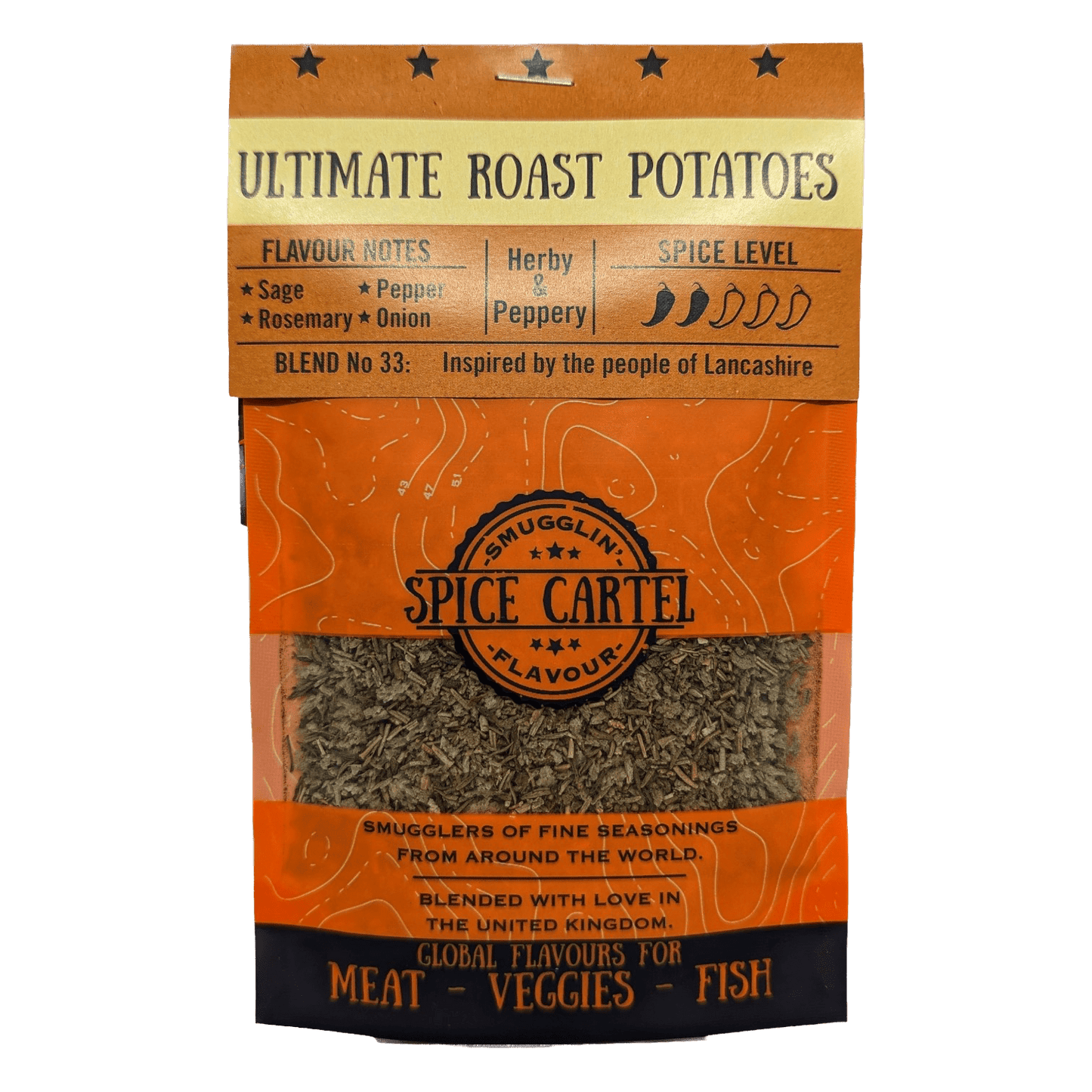 Spice Cartel's Ultimate Roast Potatoes 35g Resealable Pouch-0