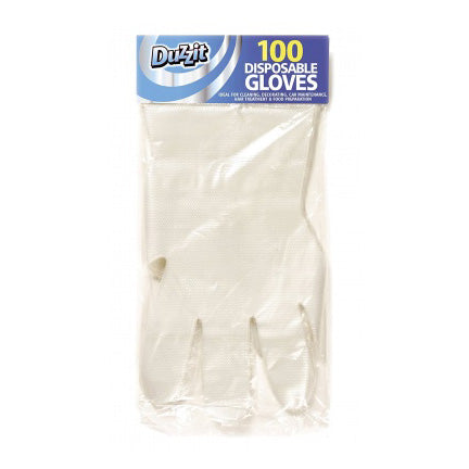 100 Pack Duzzit Disposable Gloves