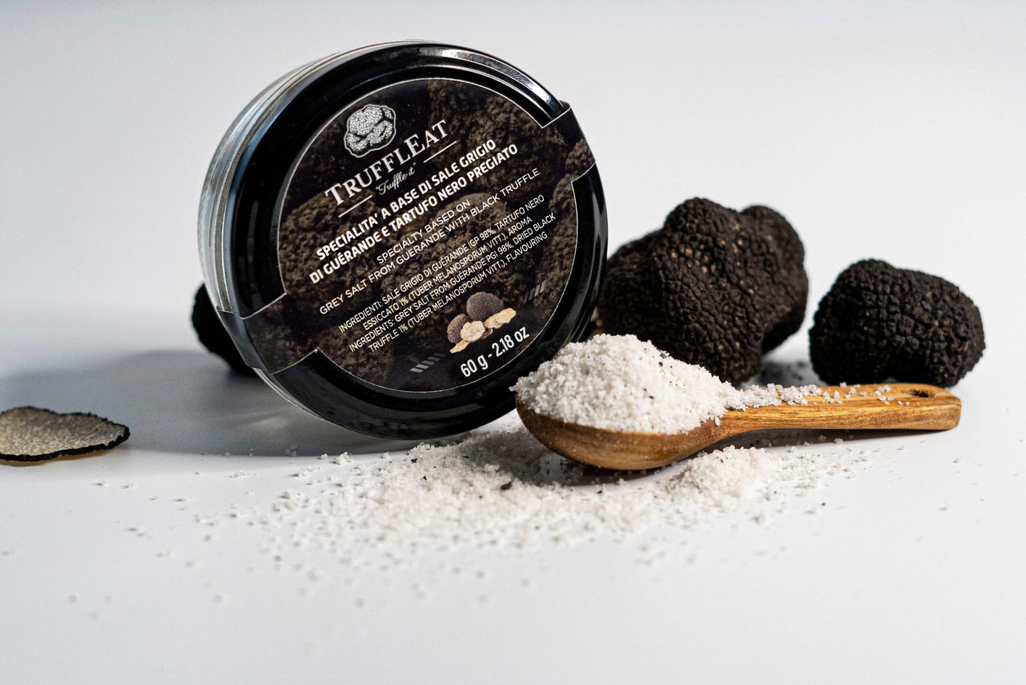 Sale grigio di Guérande e tartufo nero 60 gr-2