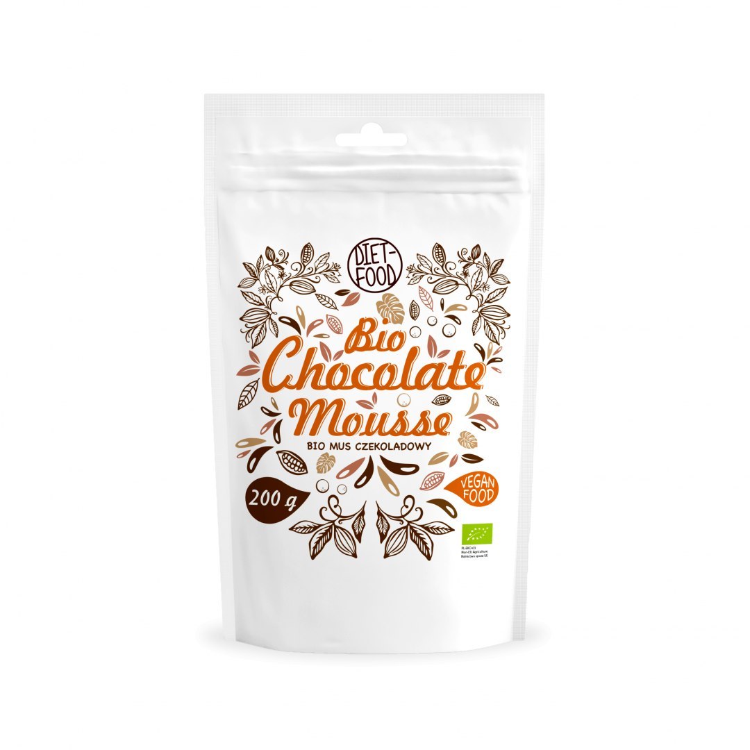 Diet-Food Bio Chocolate Mousse - Powder 200g-0