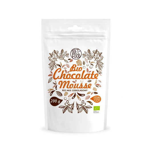 Diet-Food Bio Chocolate Mousse - Powder 200g-0