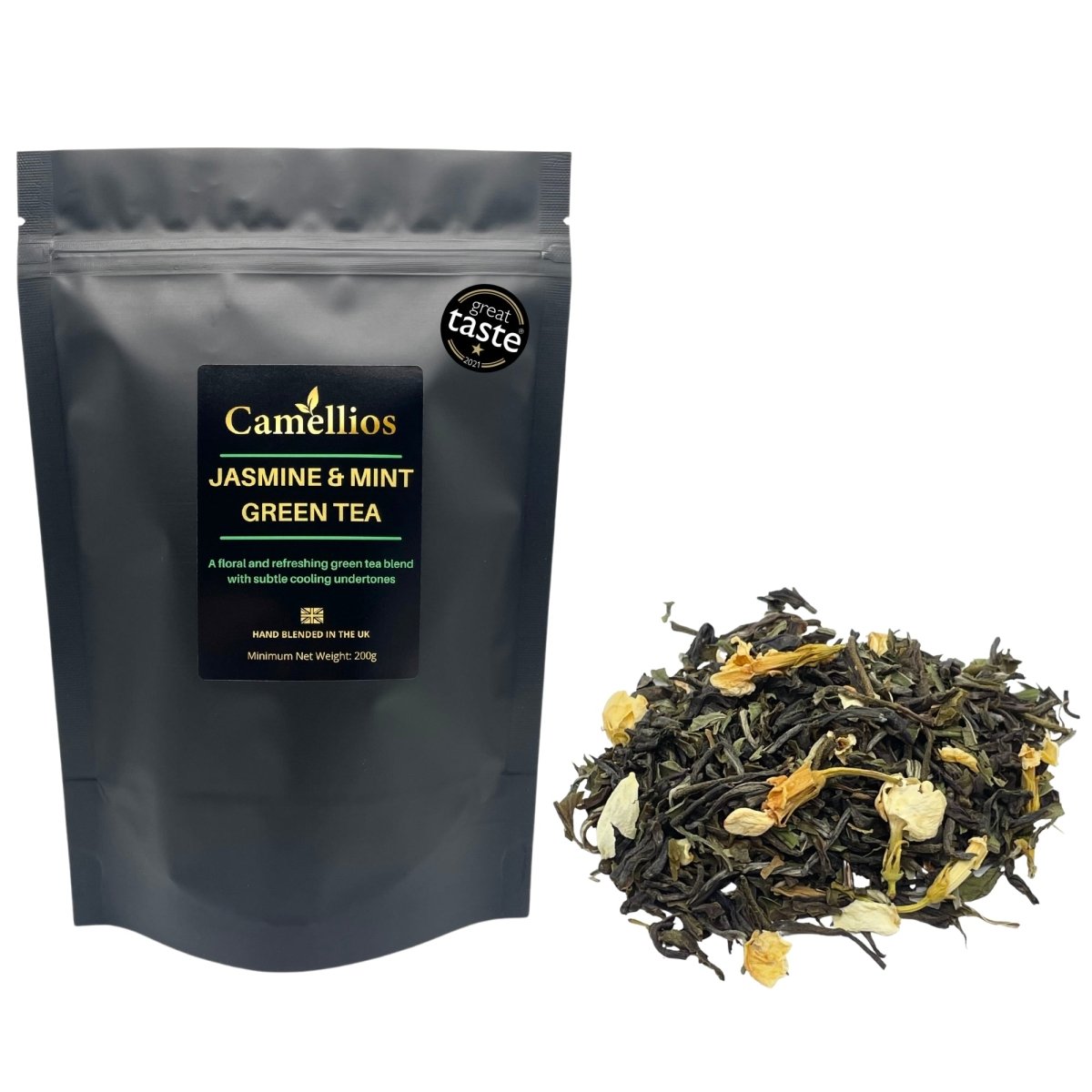 Jasmine & Mint Green Tea - Loose Leaf-4
