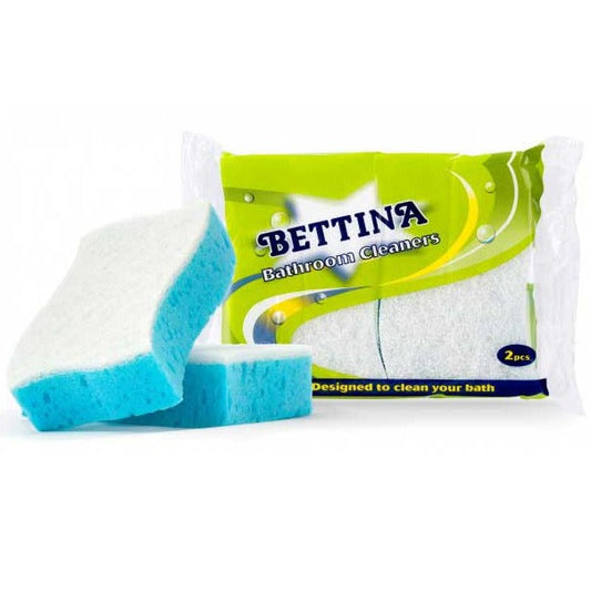 Bettina Sponge Bathroom Cleaners Twin Pack-0