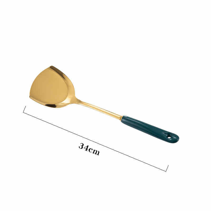 Nordic Stainless Steel Kitchen Utensils Set-9
