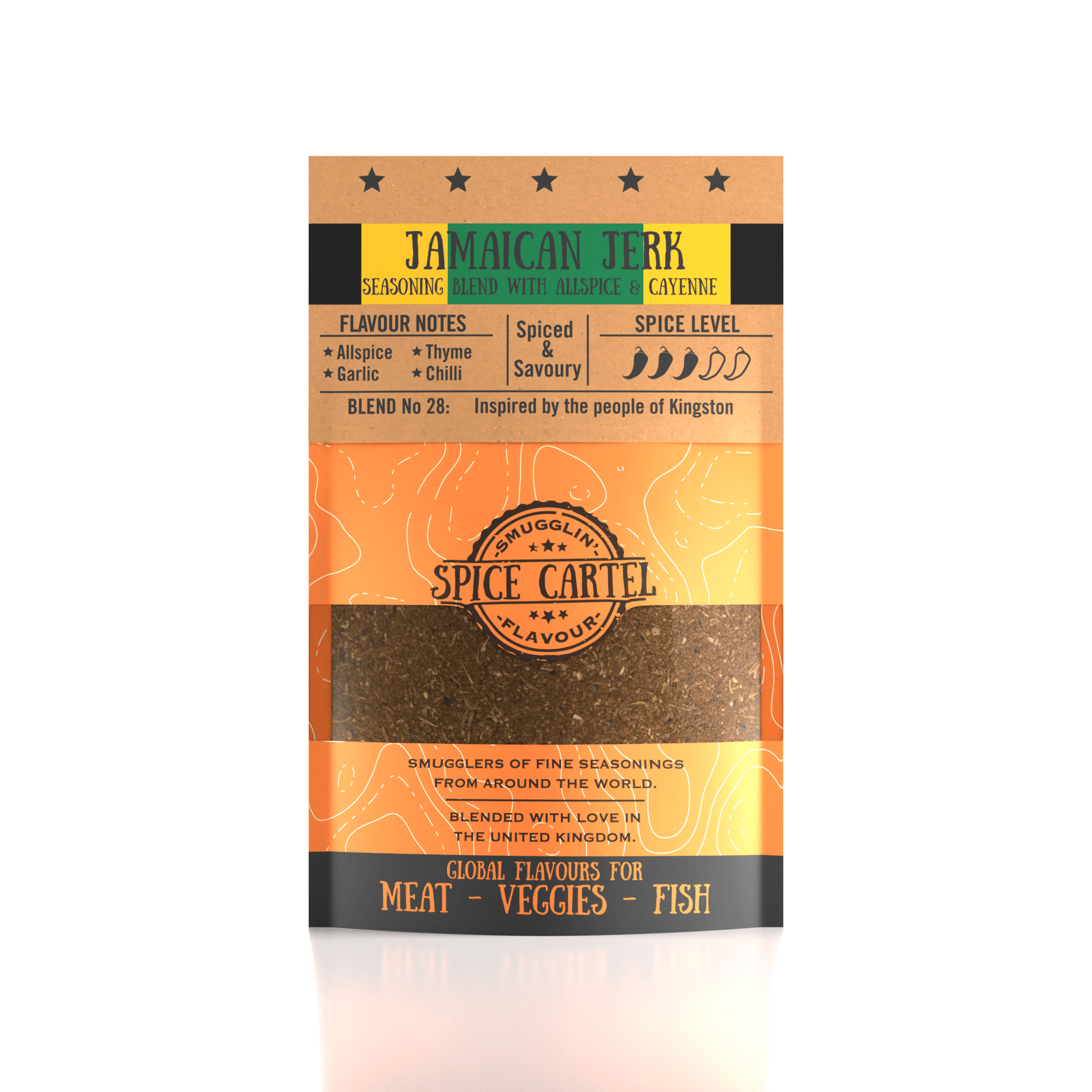 Spice Cartel's Jamaican Jerk 35g Resealable Pouch-0