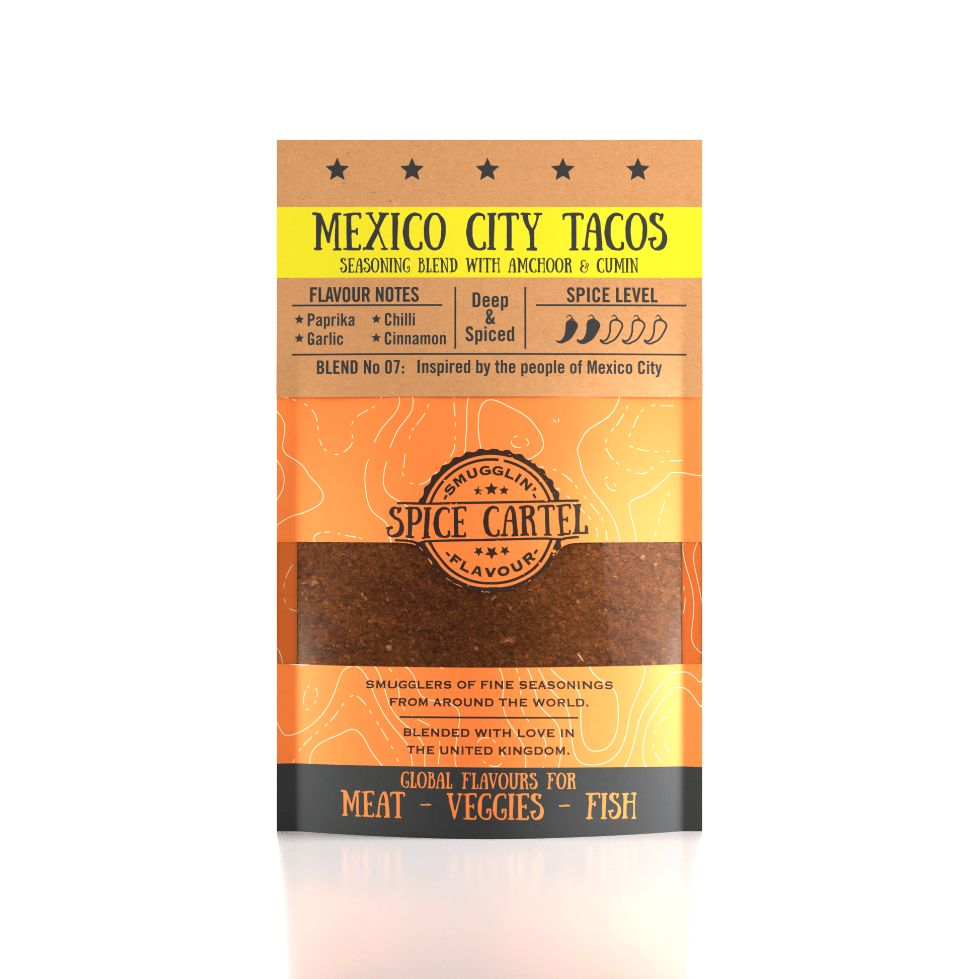 Spice Cartel's Mexico City Tacos 35g Resealable Pouch-0